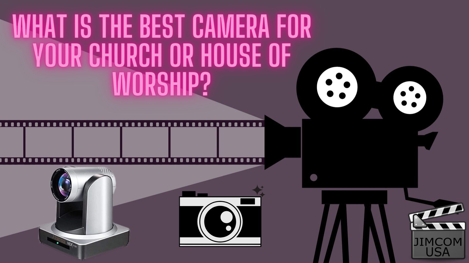 What is the best Camera for Church? PTZ NDI Streaming Cameras