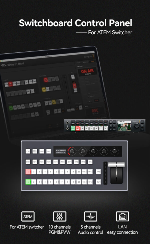 Switchboard Control Panel ATEM Switcher